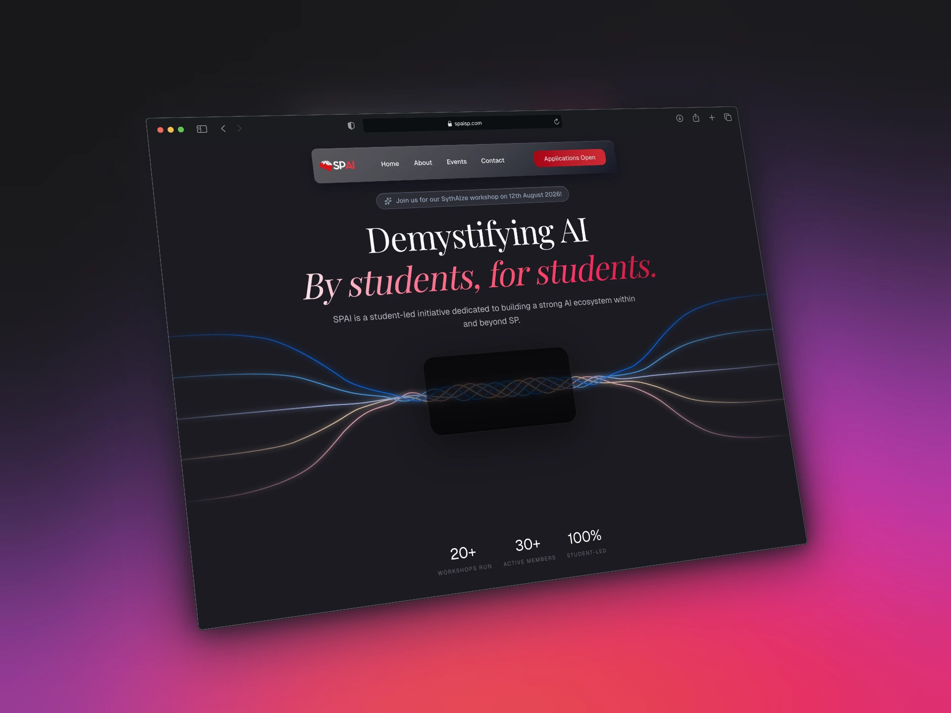 SPAI — A home for student-led AI at SP.